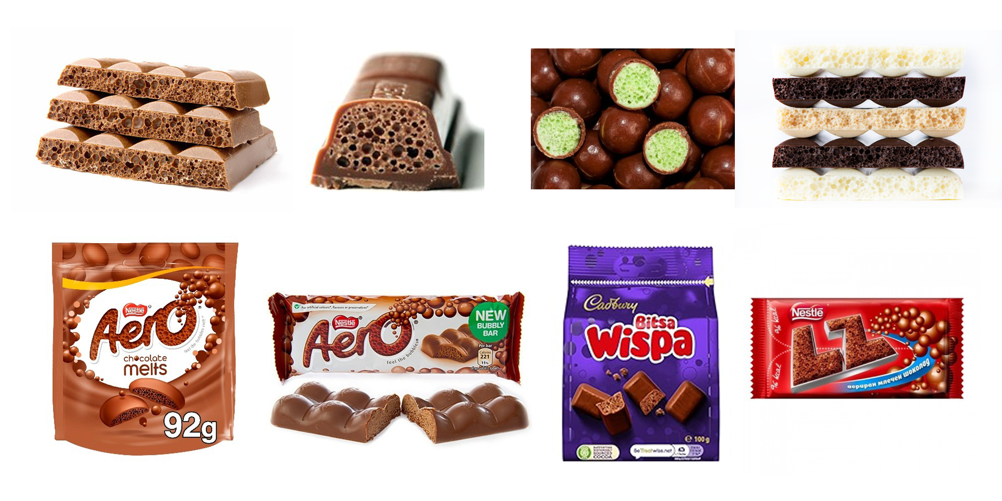 Production Lines for Aerated Chocolates Products